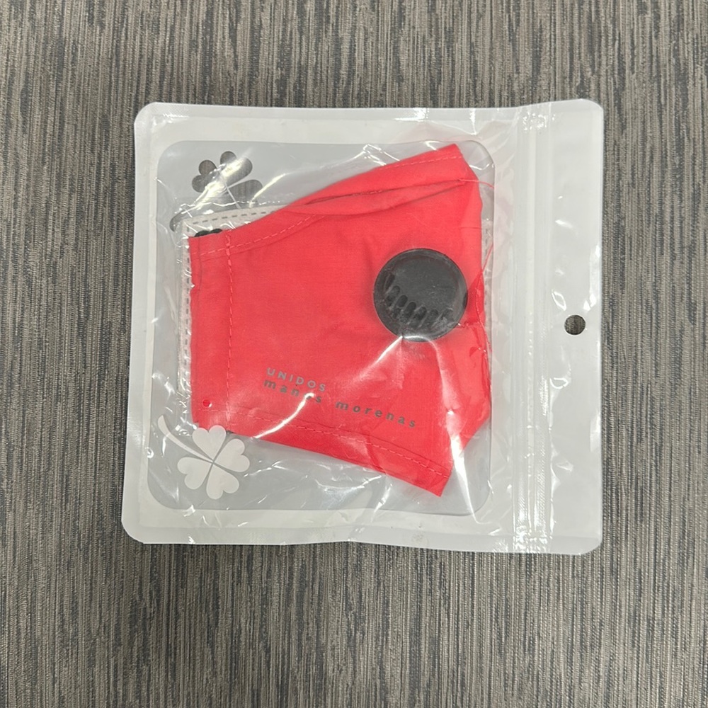 Hot Pink Face Mask with Vent